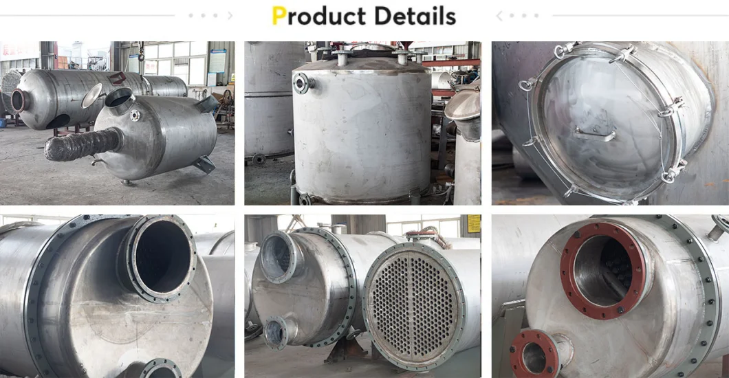 SS316 314 Falling Film Vacuum Evaporator for Waste Water Treatment